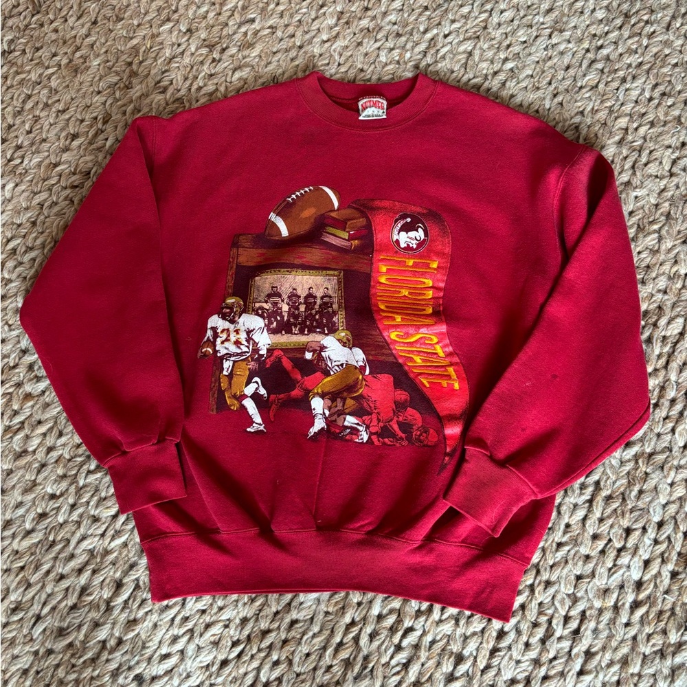 Vintage Nutmeg Florida State Seminoles Sweatshirt